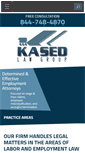 Mobile Screenshot of kasedlegal.com